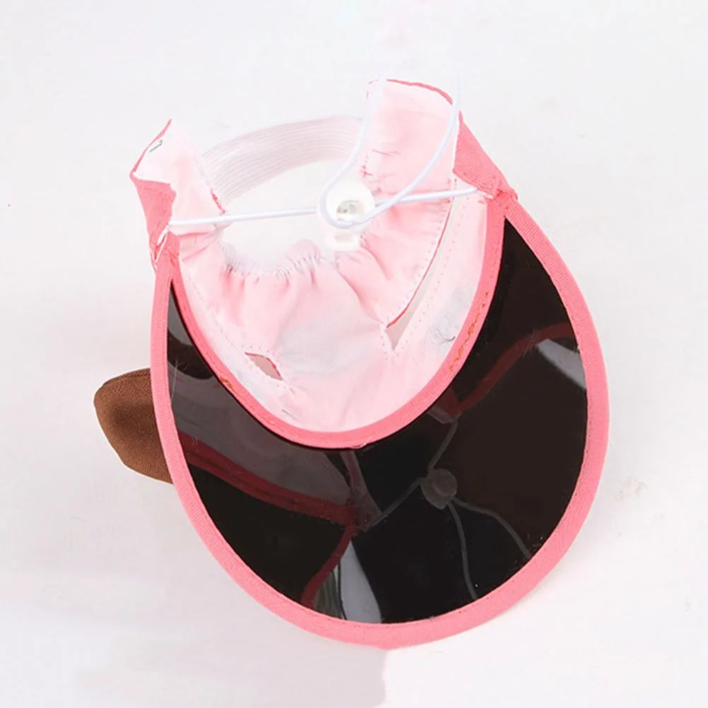 

2Pcs Small Dog Cap Breathable Dog Sun Cap with Ear Cutouts Adjustable Summer Hat for Puppies Cats Sun Protection Backyard Play