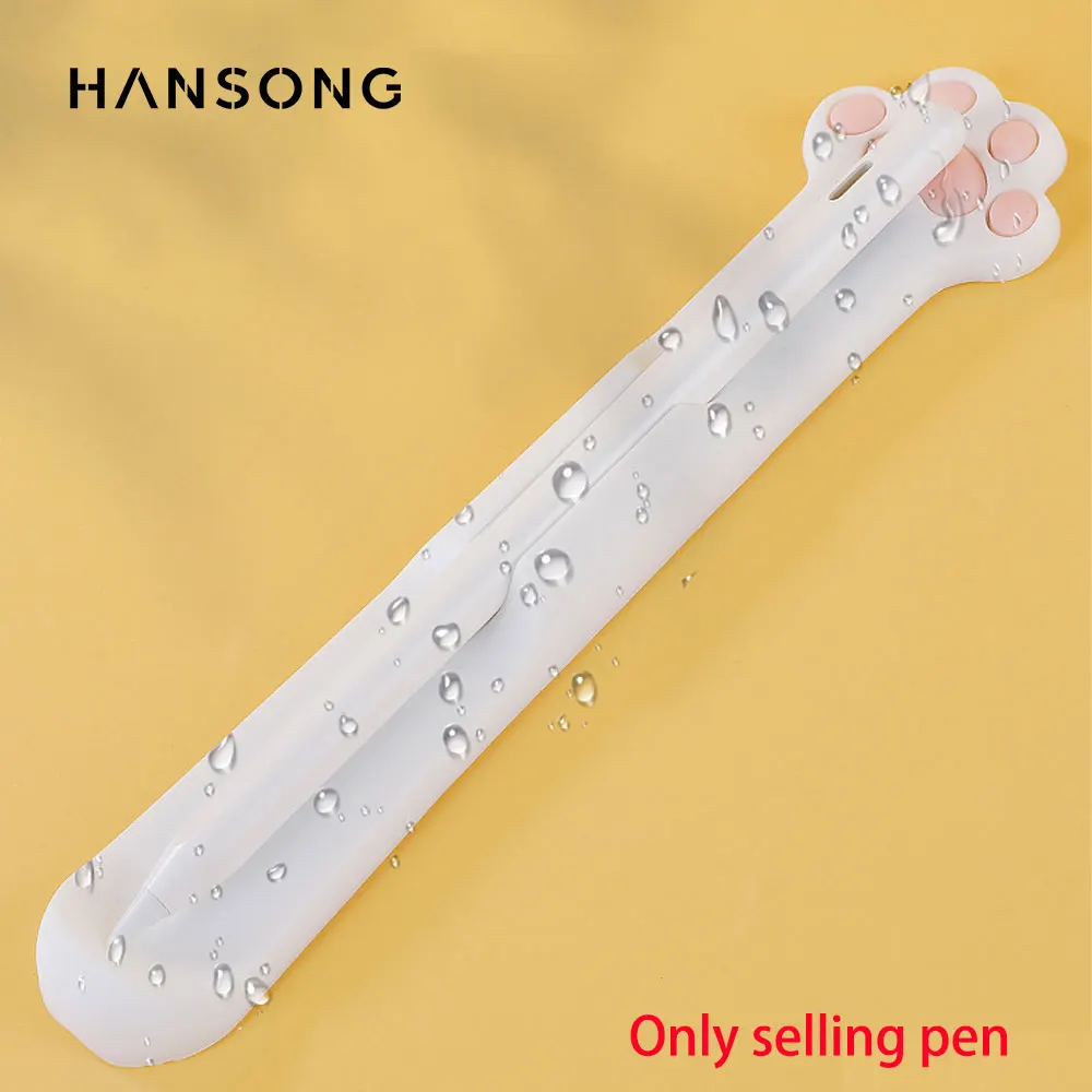 Compatible with HUAWEI Apple 2 Generation Pencil Anti-loss Silicone Pen Tray Protector Magic Adsorbable Pencil Touch Stylus Case