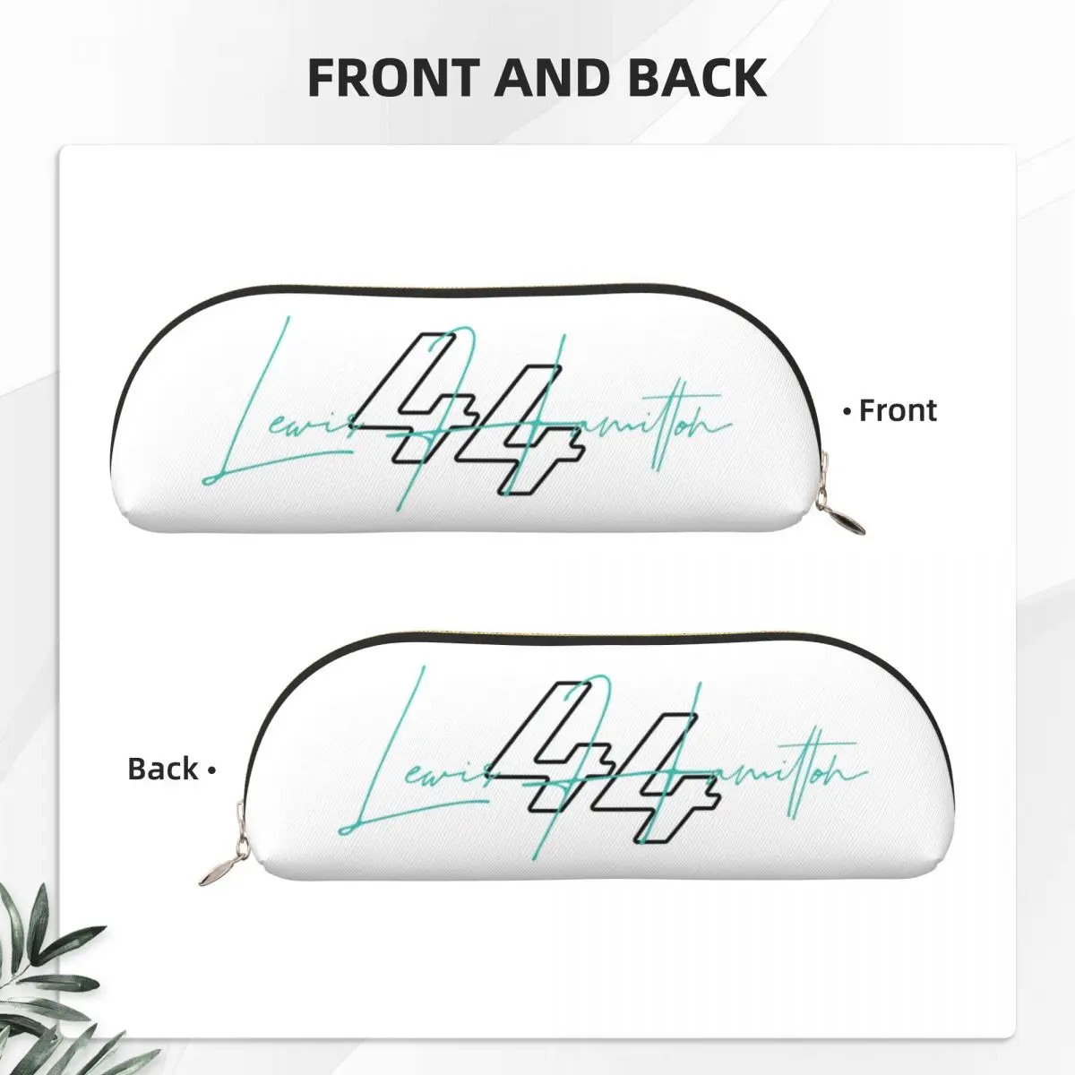 توقيع F1 السائقين لويس هاميلتون مقلمة قلم رصاص الحقيبة تخزين لوازم مكتبية تخزين كبير صندوق القلم حقيبة أقلام رصاص