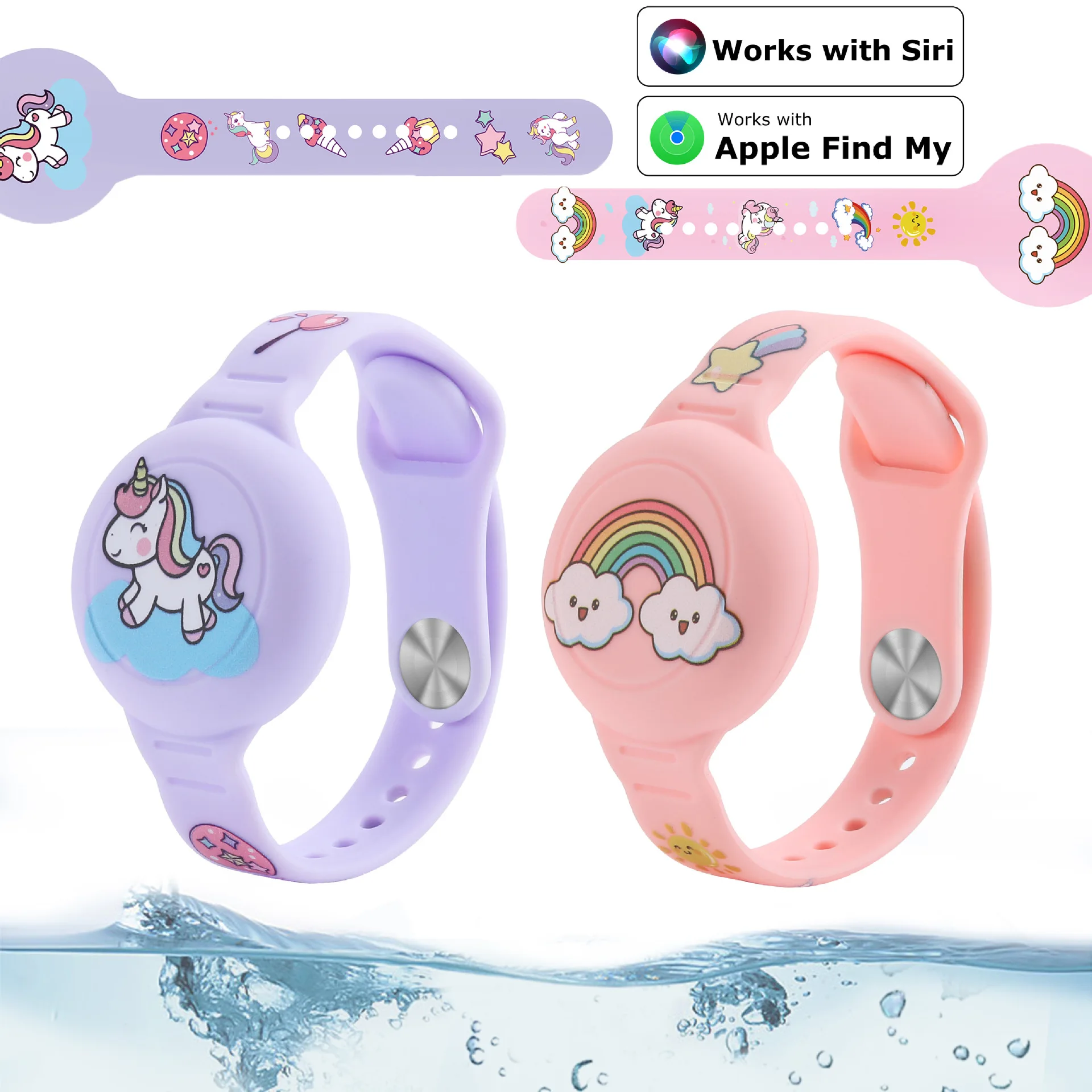 Tali Pelacak AirTag Anak, Gela - Silicone Band Replacement ulasan dan harga