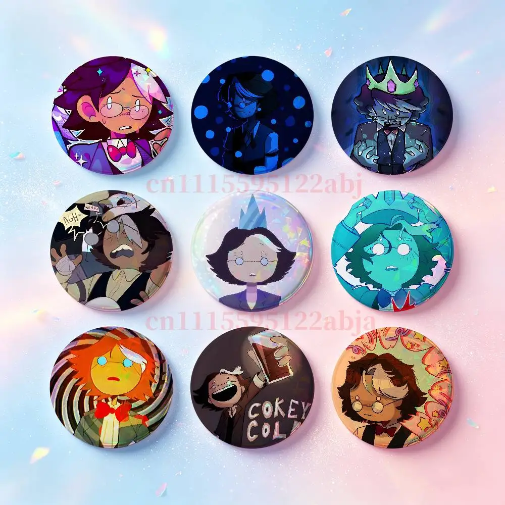 s-simon petrikov Badges 25 32 44 58 75 mm Round Customizable Wholesale Fan goods Self-made fan freebies