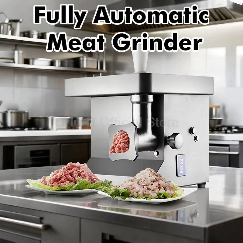 850W elektrische commerciële vleesmolen roestvrij staal multifunctioneel voor hotelbakkerij vleesverwerking pasta maken snel efficiënt