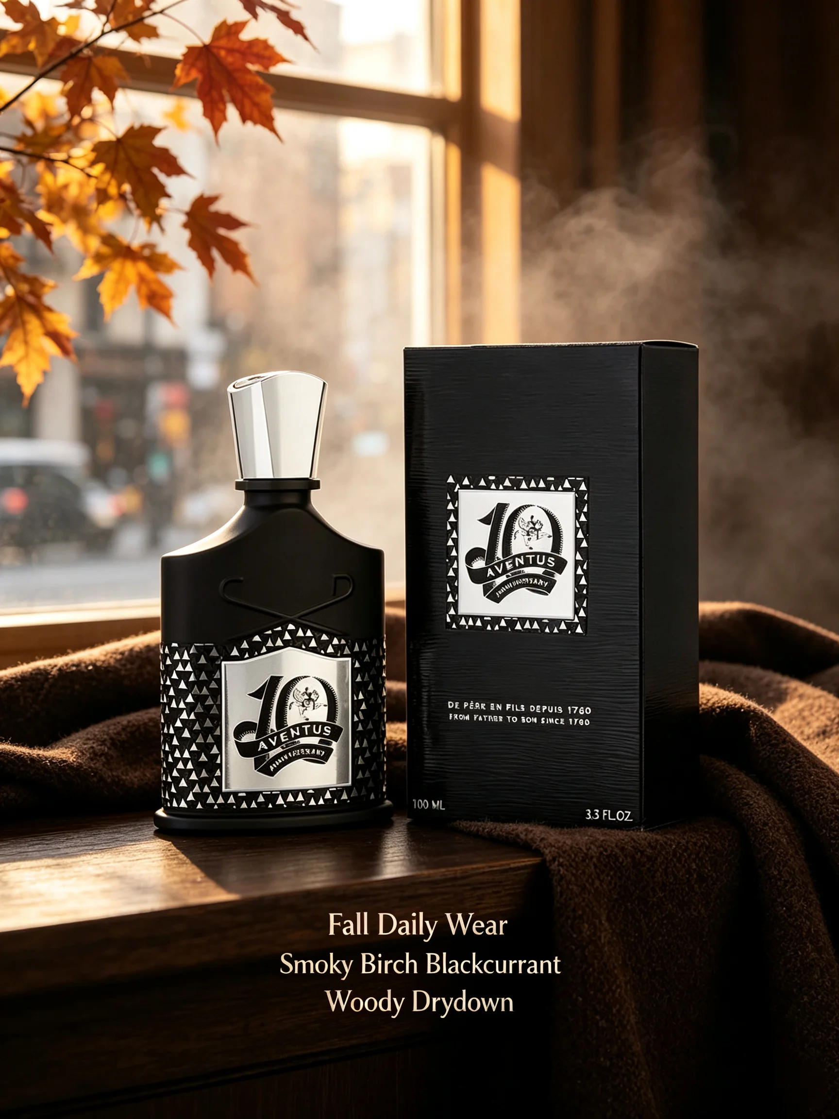 Men's Eau de Parfum, 3.4 fl oz/100ml, 1 Bottle, Pineapple Bergamot Blackcurrant Smoky Birch Woody Long Lasting Cologne for Men, Birthday Anniversary Gift for Him, Fall, Halloween, Thanksgiving, Black Friday, Christmas, New Year Holiday Gift