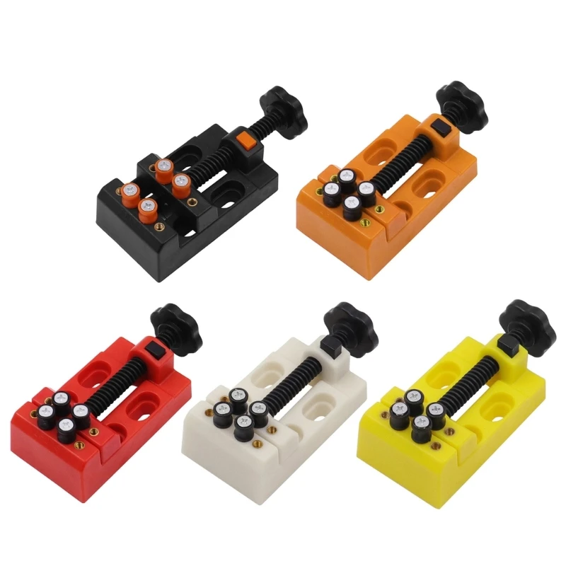 Universal DIY Tool Jaw Clamp Mini Drill Press Table Vise Small 8 Hole Vise Dropship