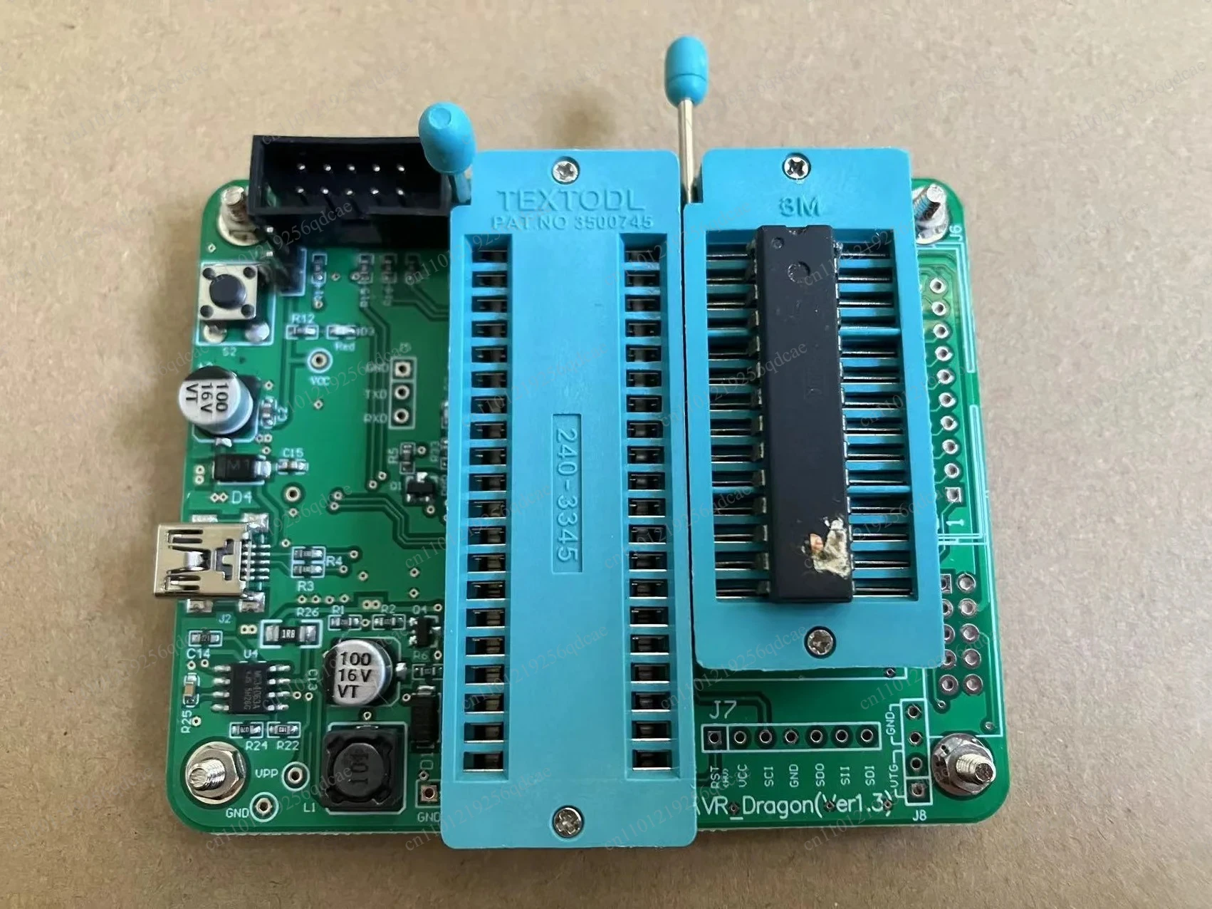 AVR high voltage programmer, high voltage serial high voltage parallelism, ISP STK500 USB downloader
