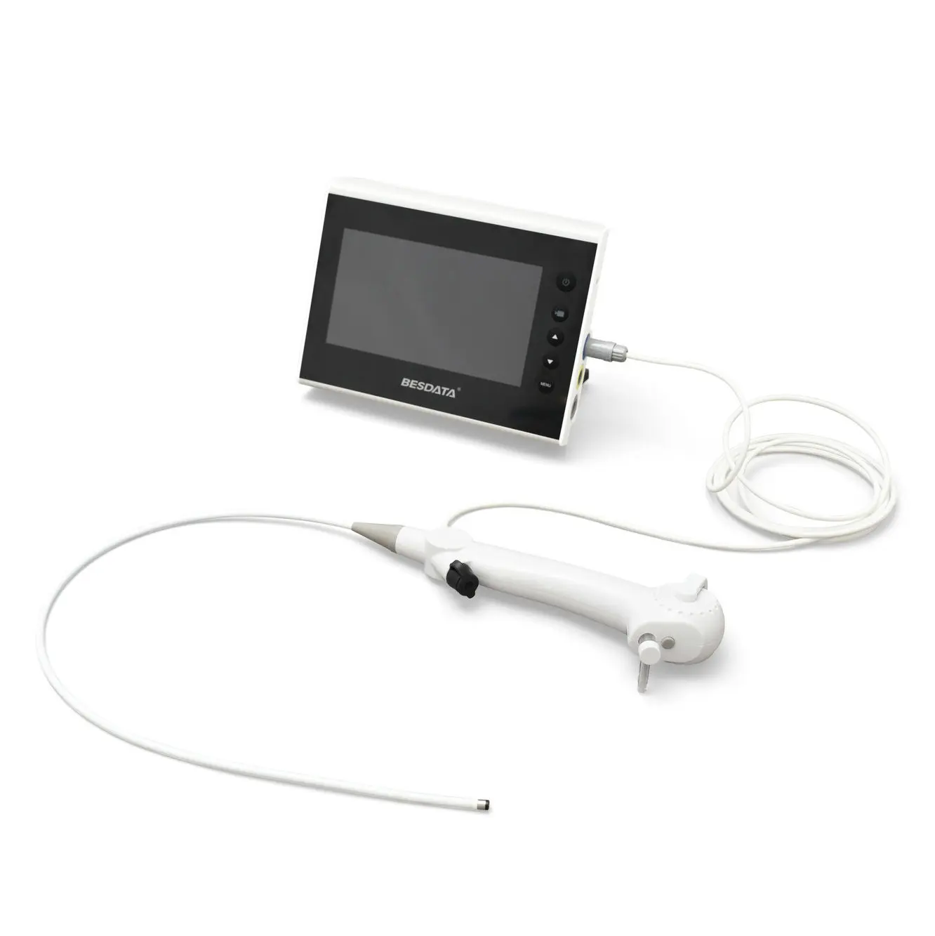 BESDATA Single Use Disposable Pediatric Flexible Video Laryngoscope Flexible Ent Endoscope Reusable Bronchoscope