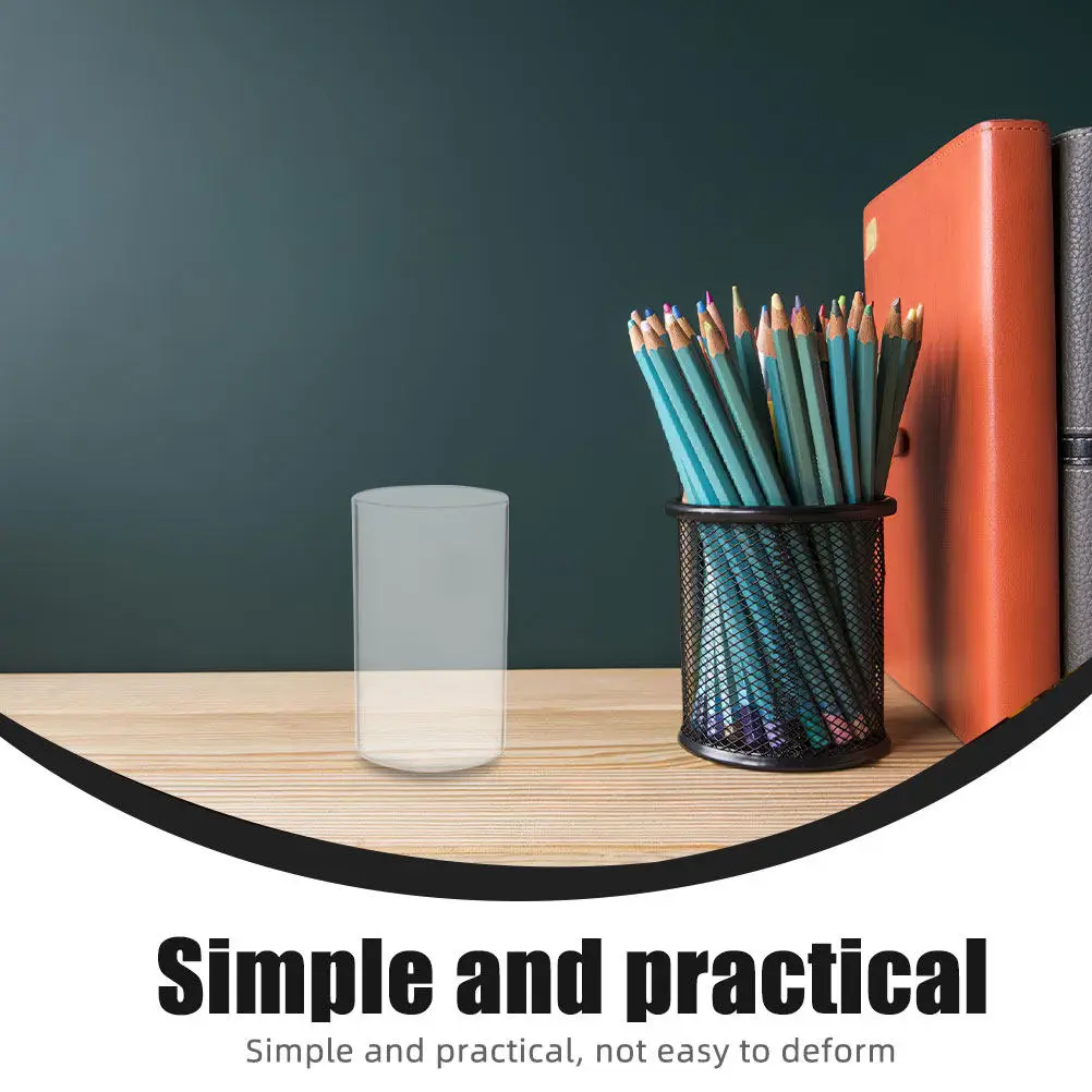 

Набор из 4 прозрачных стеклянных колпаков для цилиндрических емкостей, защитные крышки из высококачественного боросиликатного стекла, декоративные стеклянные крышки-контейнеры