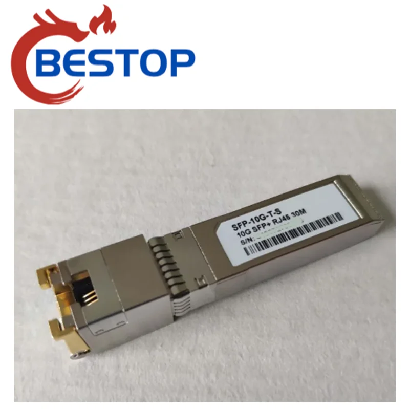 

LODFIBER SFP-10G-T-S Compatible 10GBASE-T SFP+ Copper RJ-45 30m Transceiver