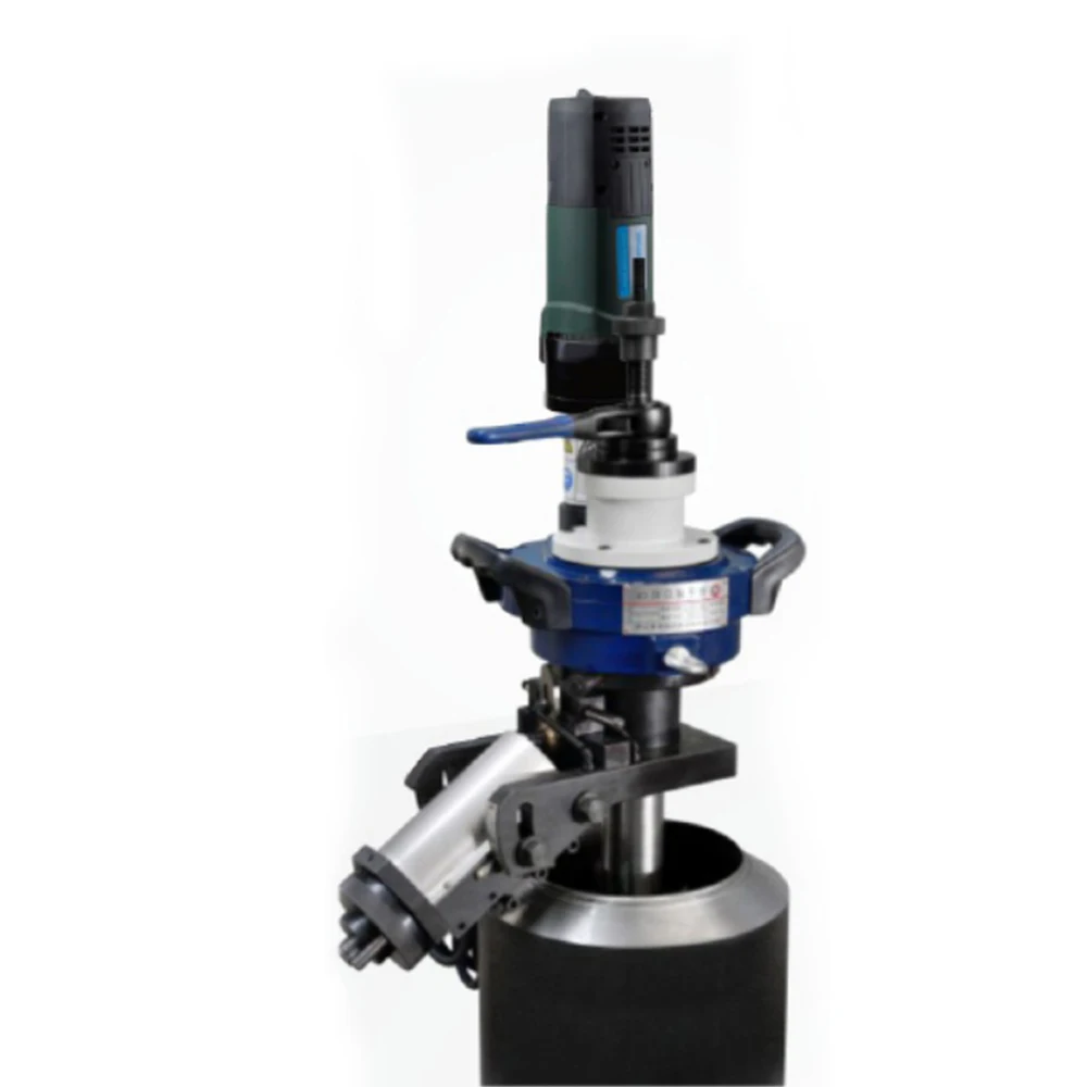 Electric pneumatic tube beveler is an efficient and lightweight small size tool with gear bearing core components