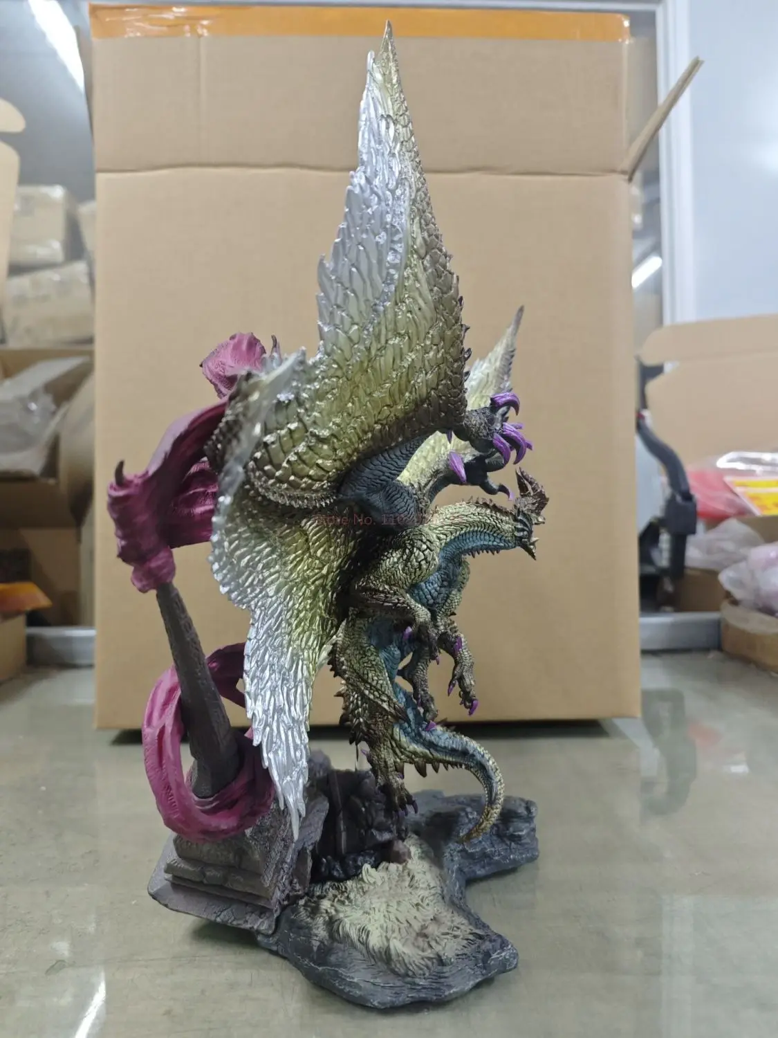 Shagaru Magala Cfb Monster Hunter Collectible Toy Model Ornament