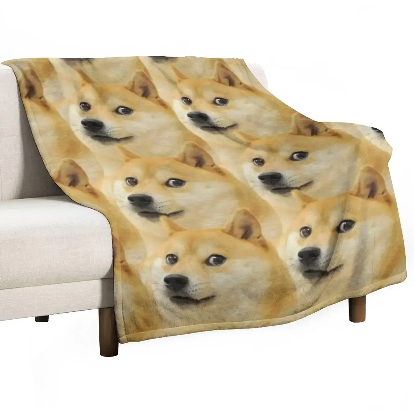 

Doge collage Throw Blanket Sofa Heavy Blankets