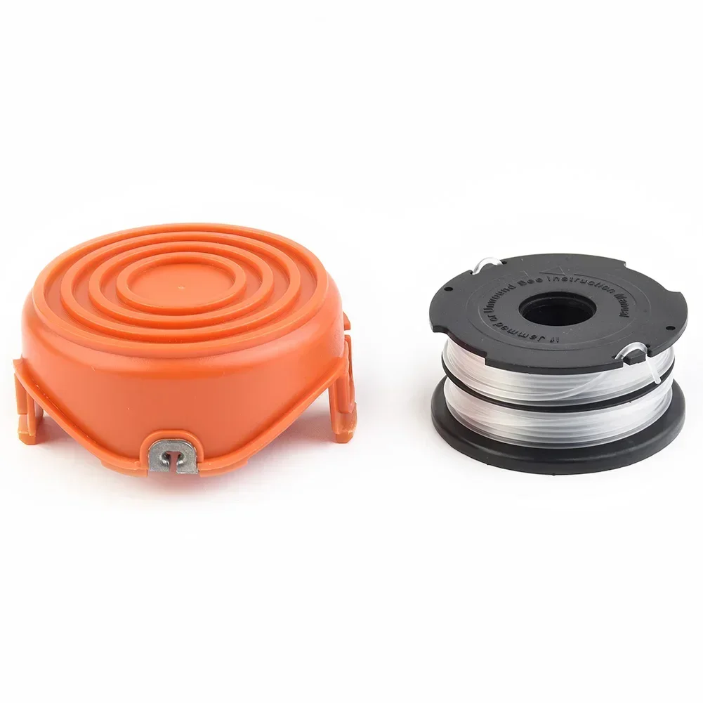 For Black & Decker Strimmer Cover Cap + Spool & Line GL675, GL680, GL685, GL686,GL687,GL690 String Trimmer Parts Replacement