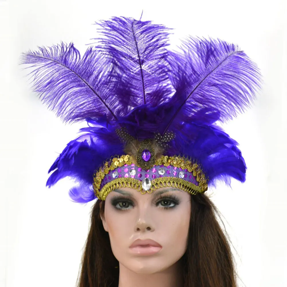 

Headwear Sequin Headdress Party Cosplay Accessory One Size Women Men Girls Ladies Teens Stage Hair Band Events