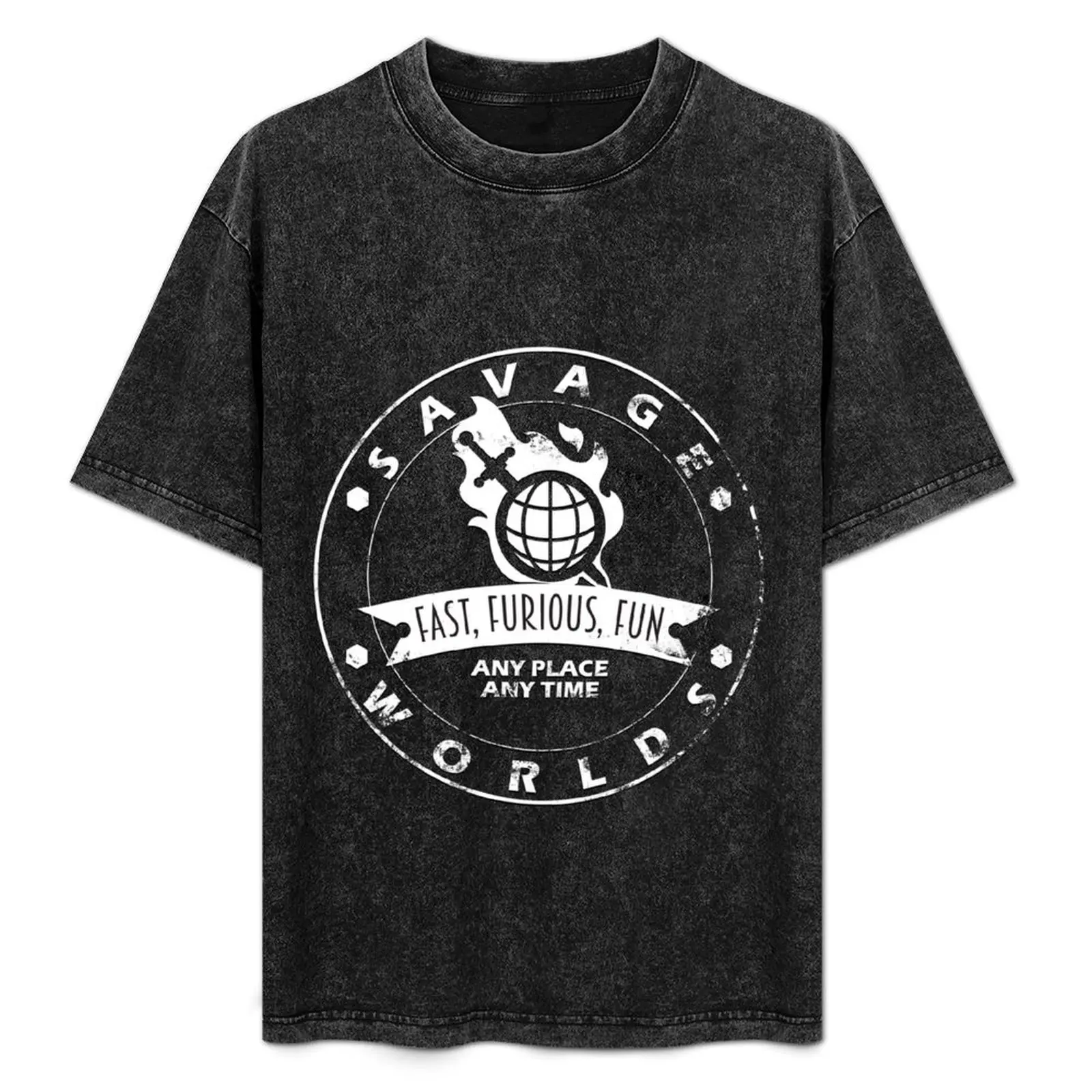 

Savage Worlds Any Time T-Shirt Work Outdoor Short Sleeve Tee