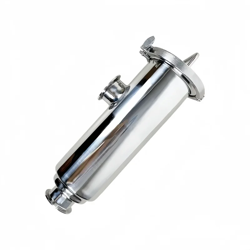 Filtr rurociągowy ze stali nierdzewnej 304 Tri Clamp, filtr kątowy typu L do destylacji piwa Homebrew