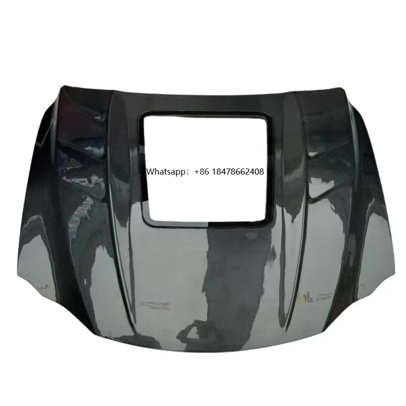 

For Es300h Is250 Is300 Is350 2013-2019 Carbon Fiber Hood Bonnet with Glass Bodykit