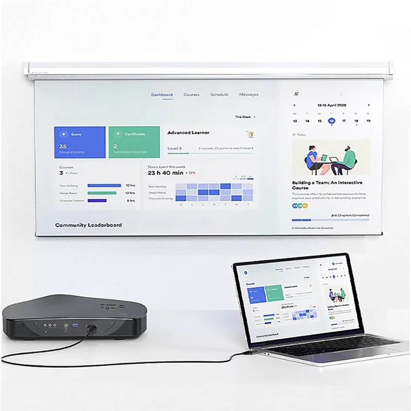 HFES HDTV 2.1 8K Cotovelo Multi-Função - Interface Compatível HD Portátil Linha Display Computador Set-Top Box Cabo de TV