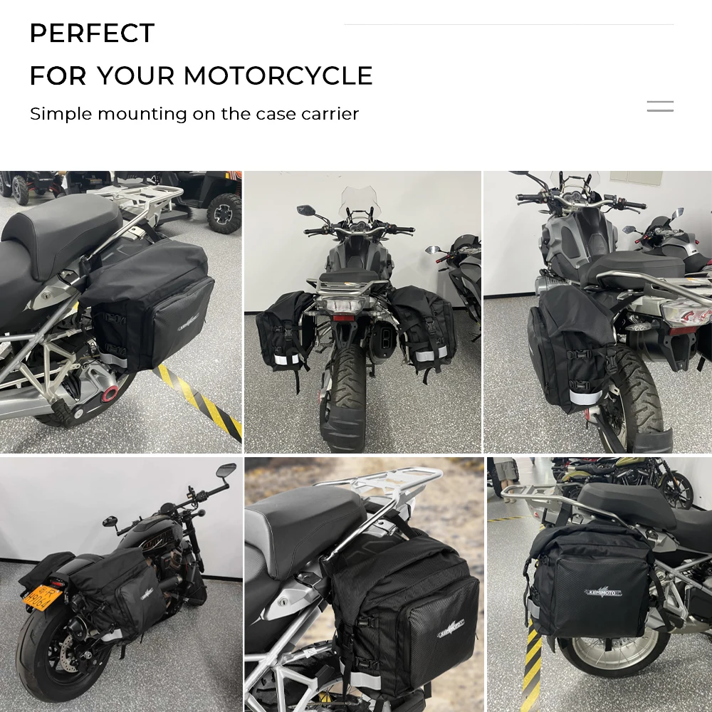 Motorcycle Luggage Bag For BMW R1200GS R 1200 GS R1250GS  LC ADV R1200GS F 850 GS F750GS Adventure Waterproof Outdoor Saddle Bag