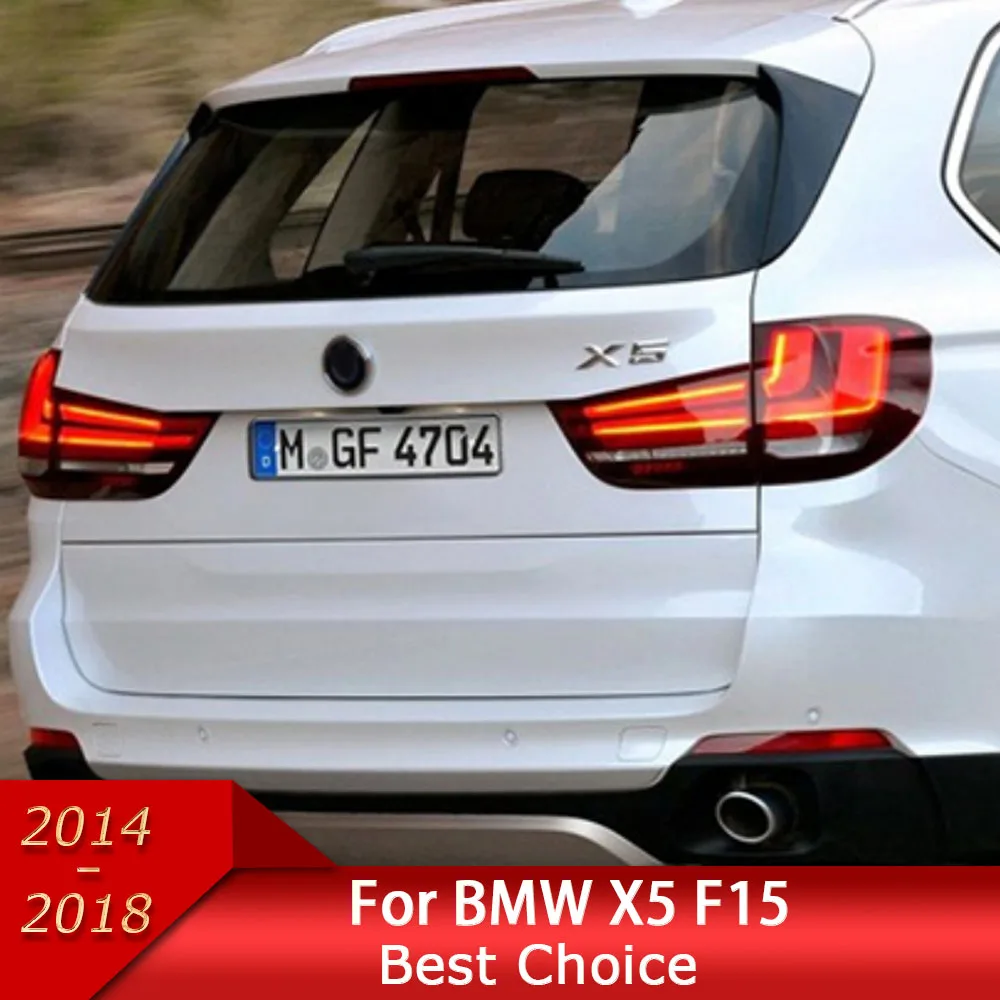 

Автомобильный Стайлинг AKD для BMW X5 F15, фотолампа 2014-2018 F15, задний противотуманный тормоз, указатель поворота, автомобильные аксессуары