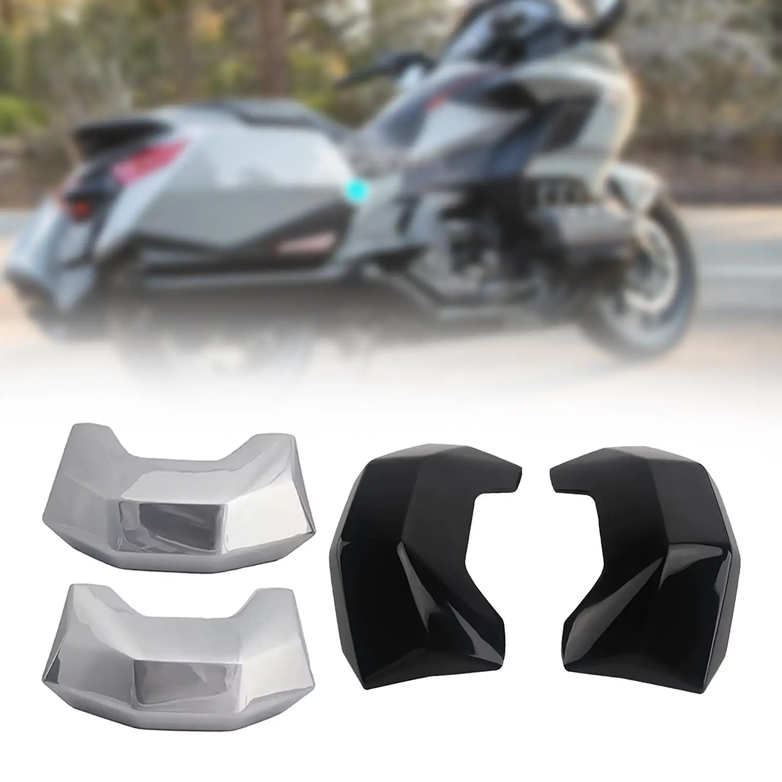 Carénage de moteur avant de moto, couvercle de décoration de barre anti-chute, pièces de réparation faciles à installer, remplacement professionnel haute performance