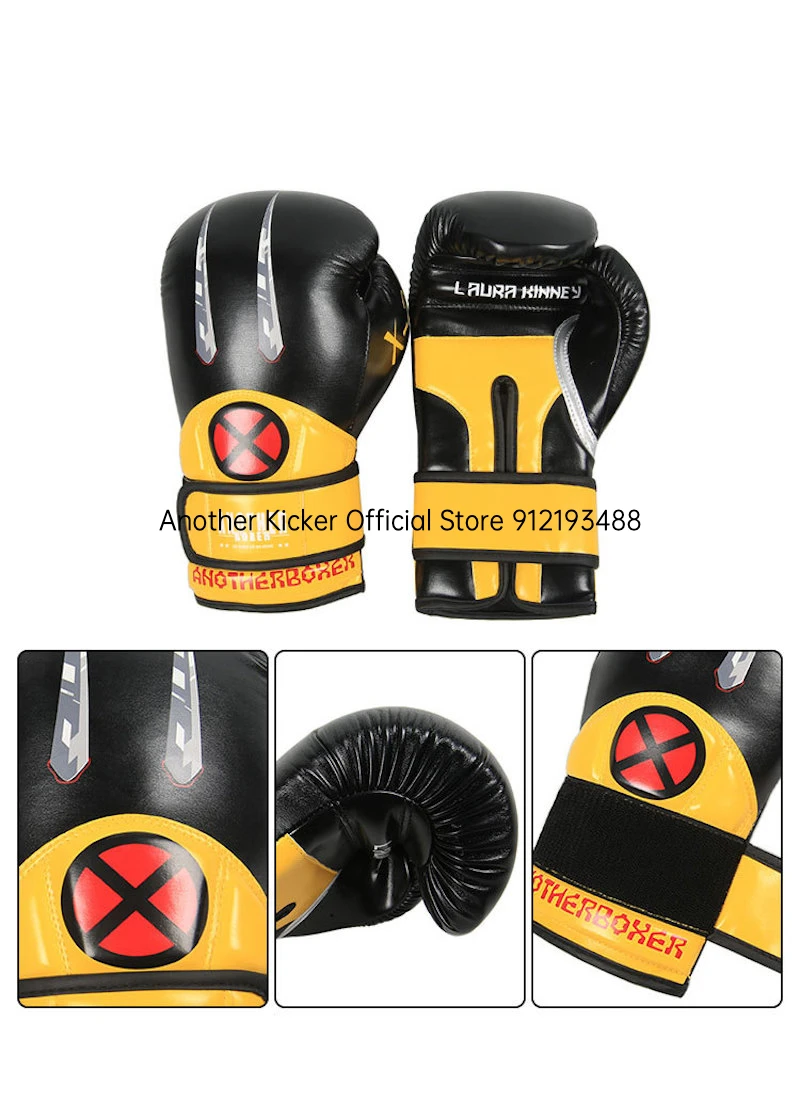 Boxing Gloves Men Women Kids Muay Thai Gloves Snake Skull Skeleton Fight Kickboxing Glove MMA Sanda Karate Sandbag Punch Gear