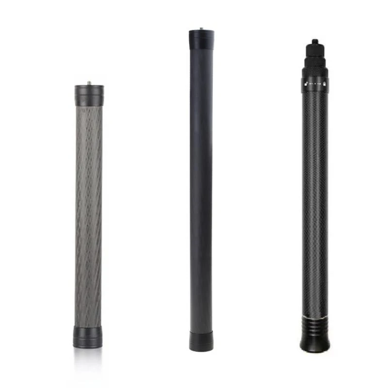 Poste de extensión de cardán, barra extensora de fibra de carbono, varilla Universal ligera de 1/4 "para Ronin S, Ronin SC/ZHIYUN