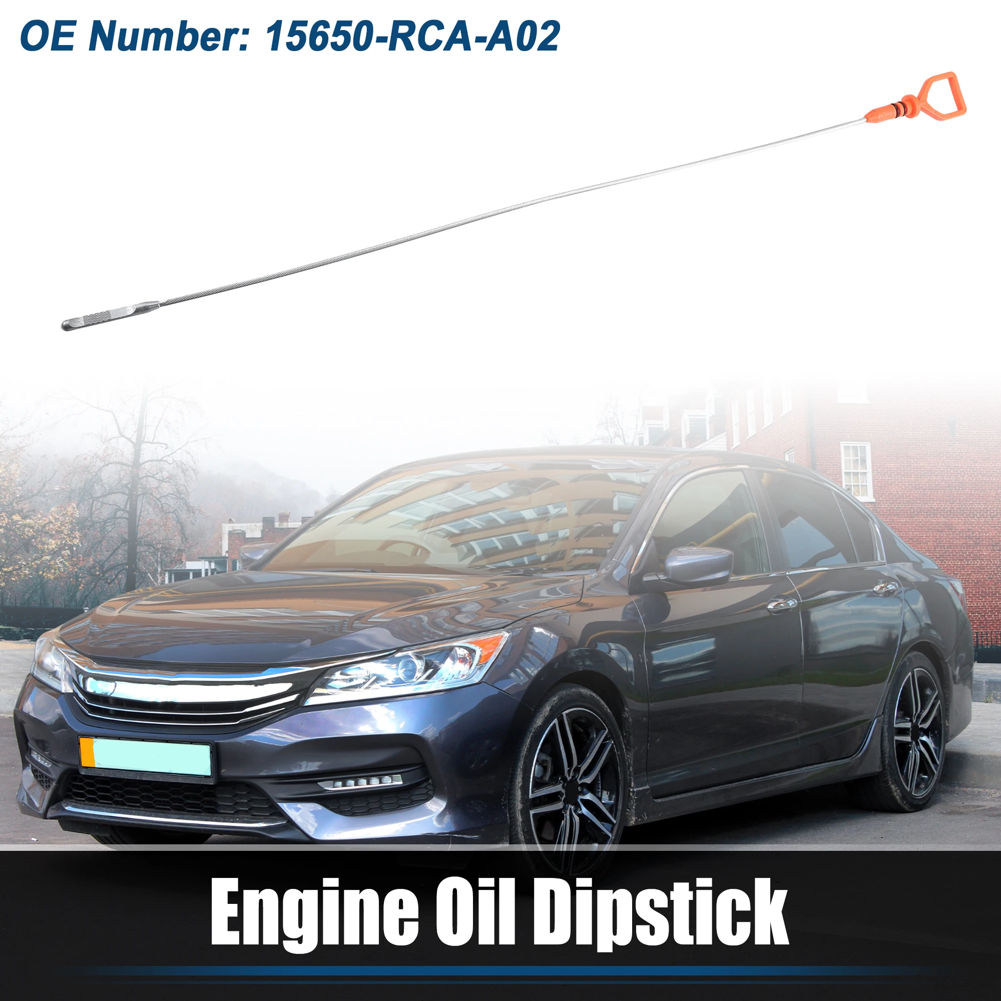 UXCELL 1pcs Engine Oil Dipstick Level Dip Stick for Honda Accord Odyssey 15650RCAA02