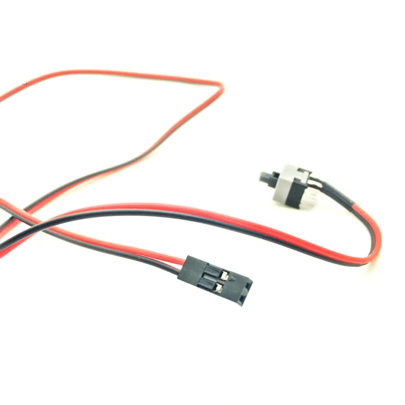 Reset Motherboard Cable Desktop Computer PC for Case Power Button Cord Dropship