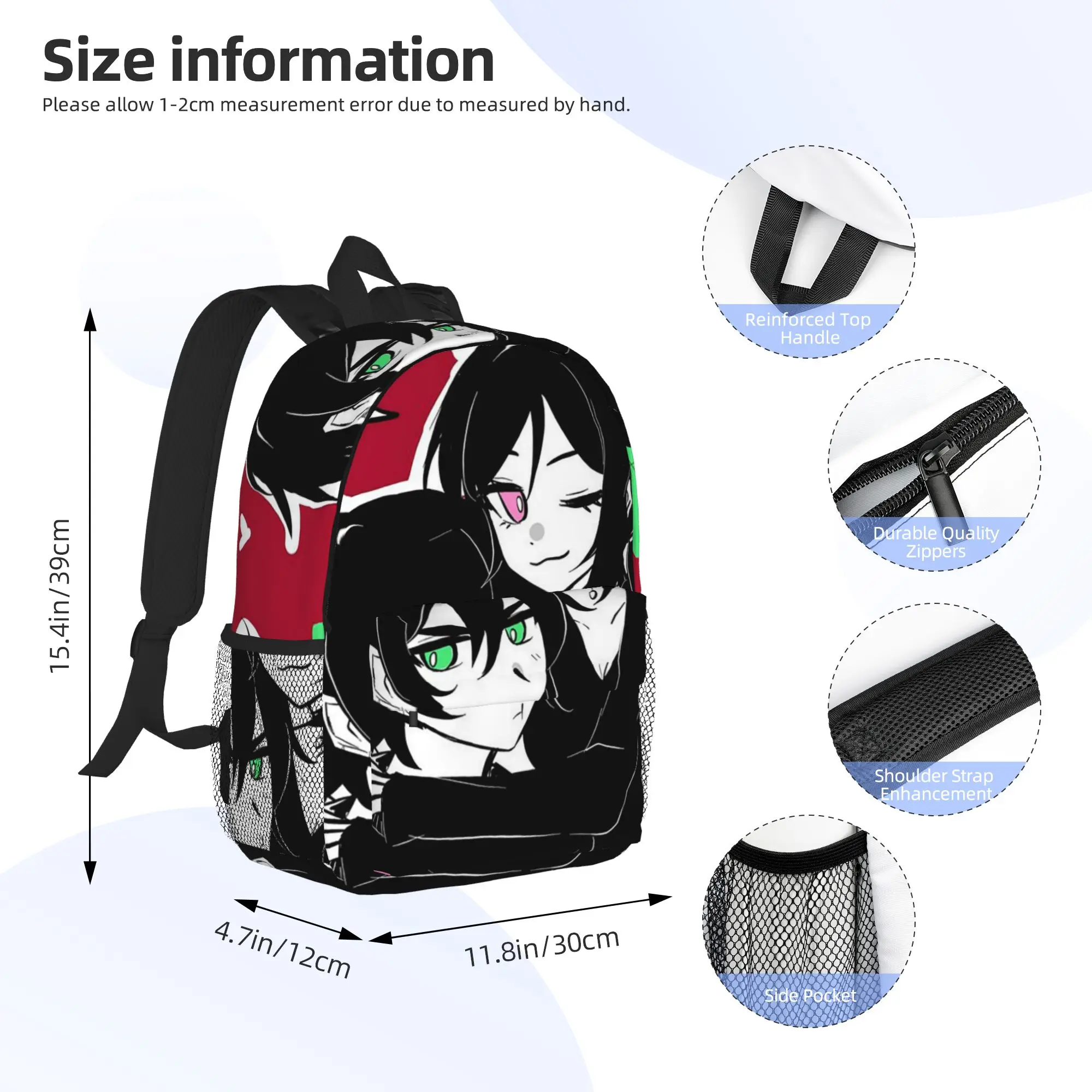 A-Ashley-S And A-Andrew-S The Coffin Of Andy And Leyley Backpack Hot Sale Daypack BookBag Shoulder Bags for Men Women School Bag