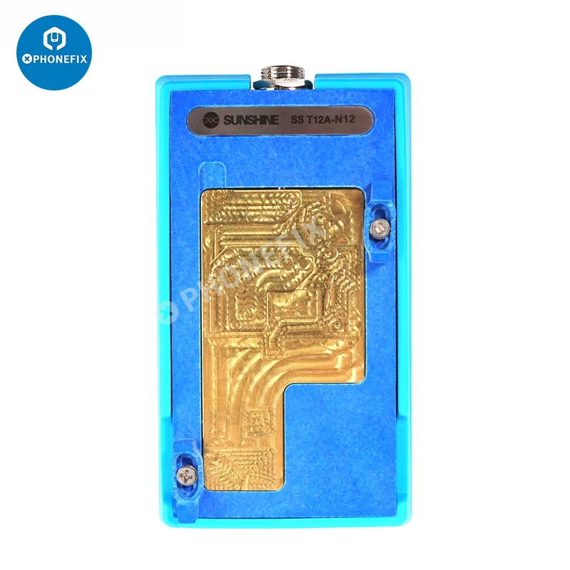 Placa base SS-T12A X3 para iPhone X, XS, 11, 12, 13, 14, plataforma de calentamiento de identificación facial en capas, CPU, placa base de nivel medio, Kit de desoldadura