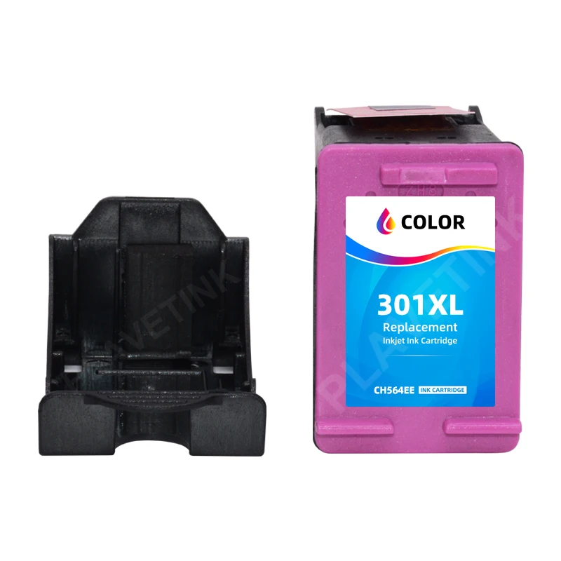 Cartucho de tinta de substituição Plavetink HP 301, 301XL, HP301, Deskjet 1050, 2050, 2510, 3050a, 3510, 1510, 2540, 4500