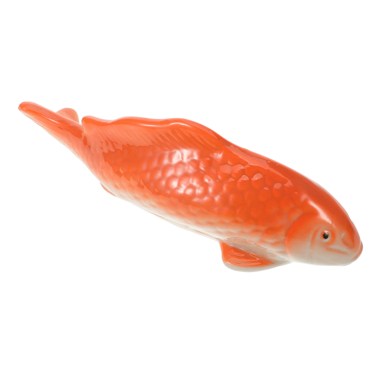 

Ceramic Fish Tank Ornament Floating Goldfish Decor Underwater Craft Aquarium Accessories Long Lasting Smooth Surface Practical
