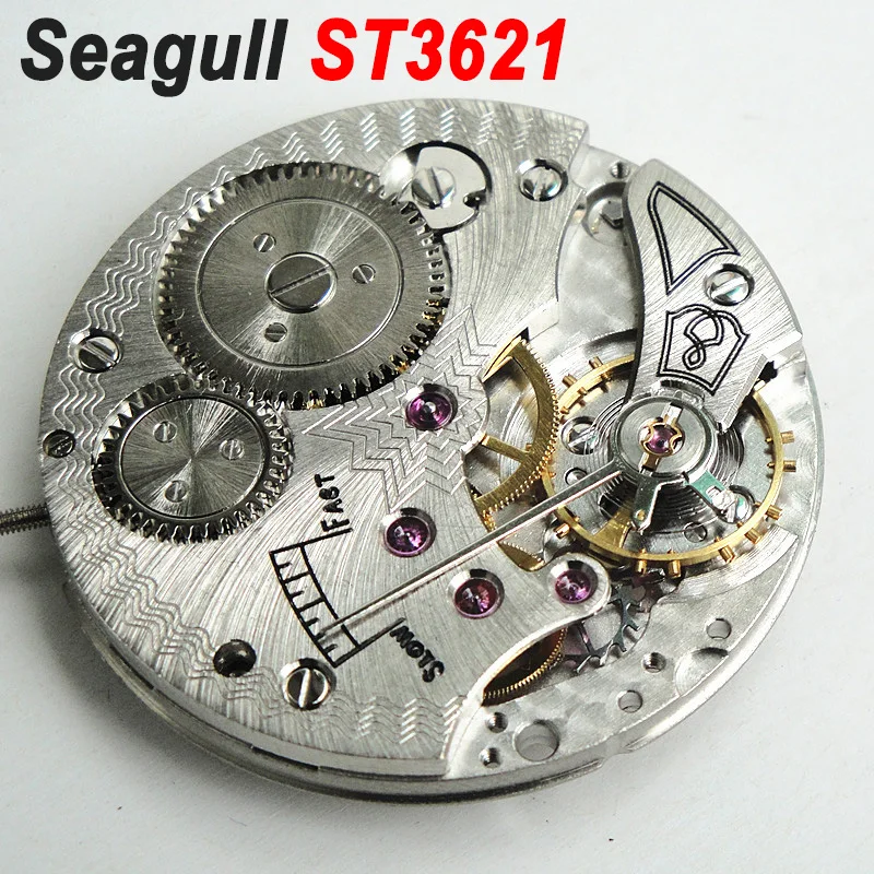 seagull-st3621-手巻き機械式ムーブメント-6-時位置のスモールセコンド-17-石機構-6498-st3621-交換