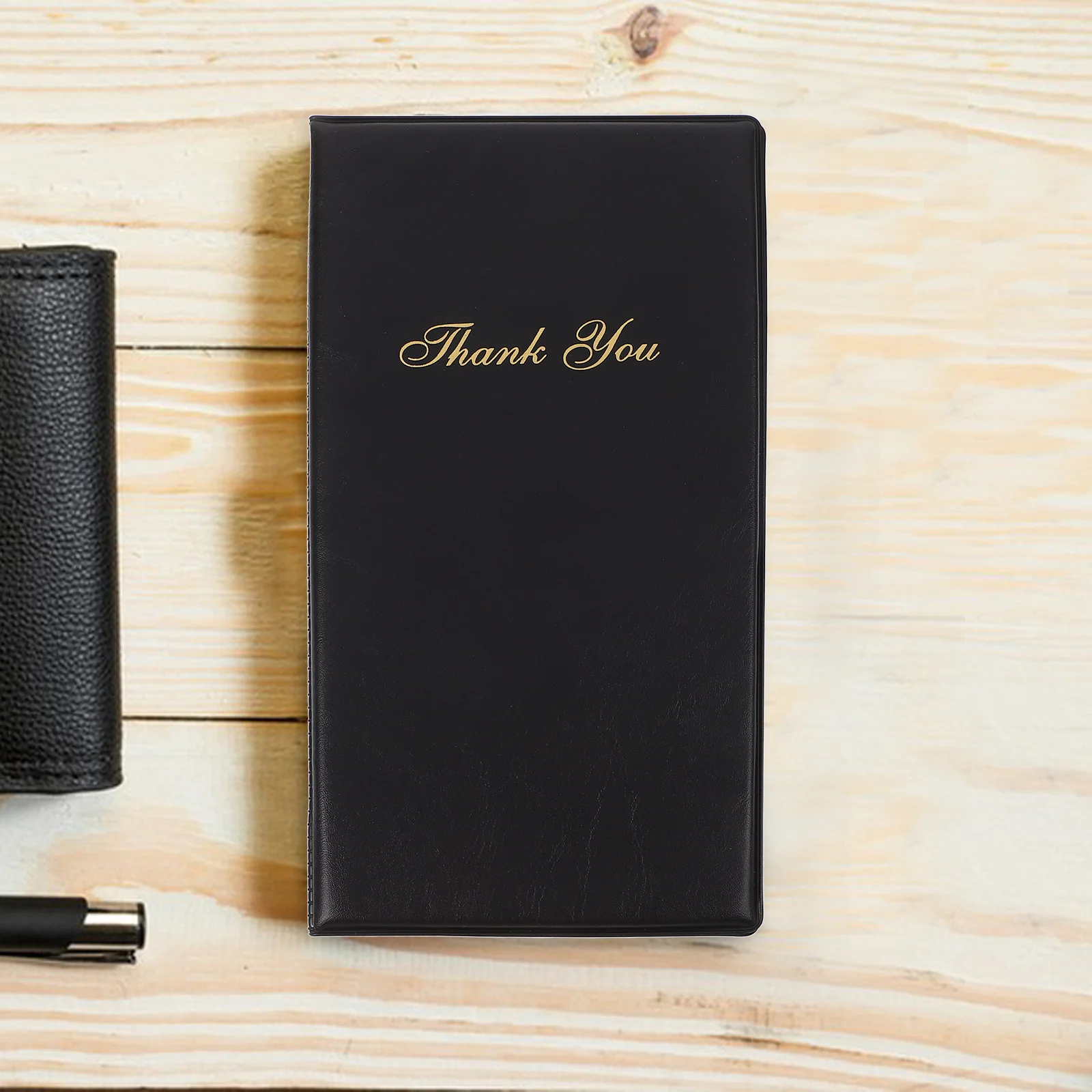 Держатель для клетчатой книги для гостей. Серверная контрольная книга большой емкости. Стильный держатель для заказа в ресторане. Портативная сервировка книг для клетки.