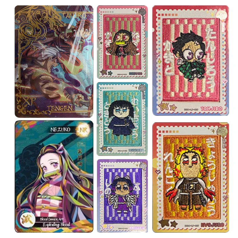 

Японское аниме Demon Slayer Kamado Tanjirou Rengoku Kyoujurou, коллекционные карты, подарок на Рождество, день рождения, игрушка для детей