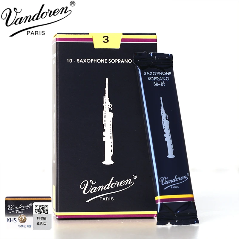 FRANCE Vandoren Classical Blue box Bb Soprano saxophone reeds