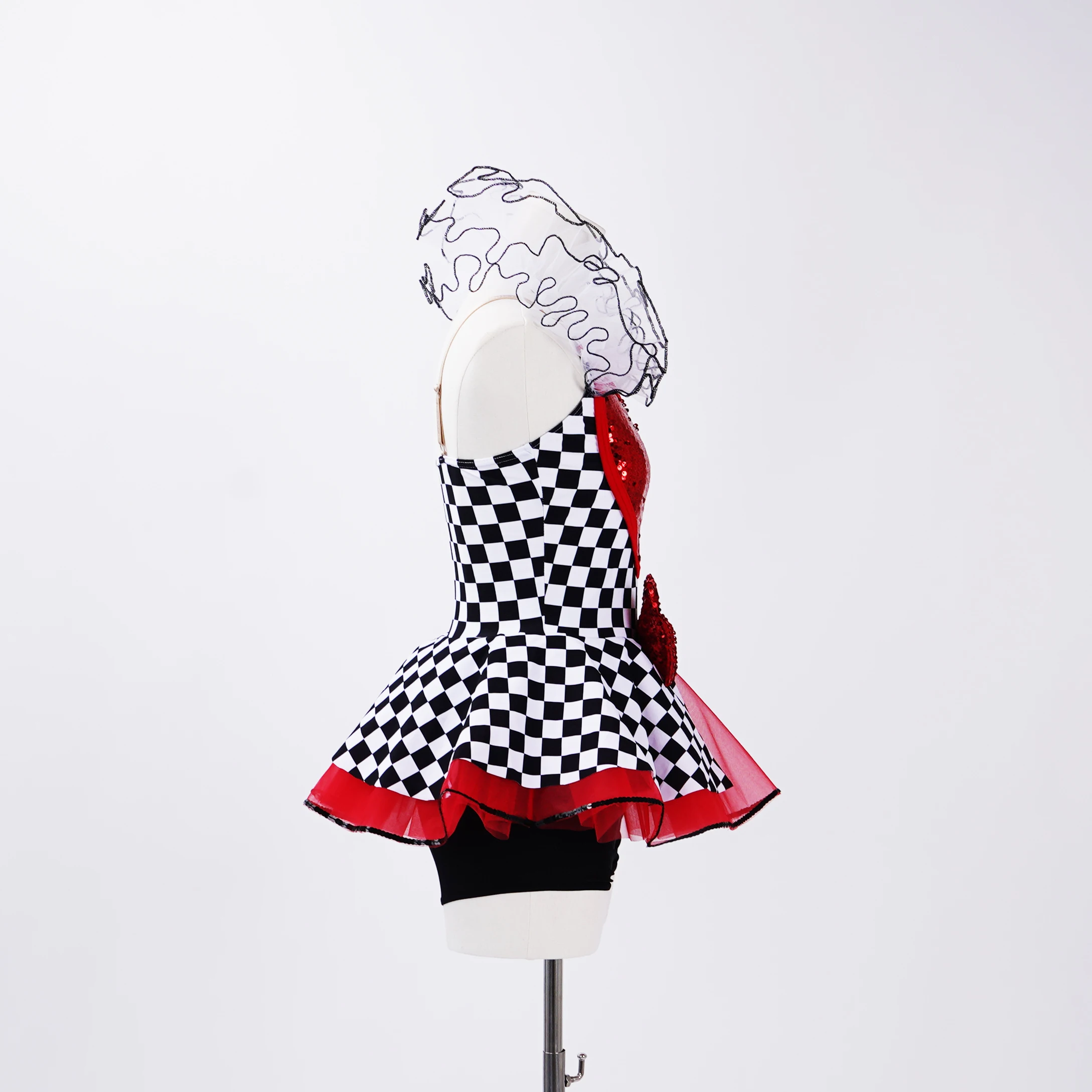 

red queen dance costume girl recital costume show dance dress tutus