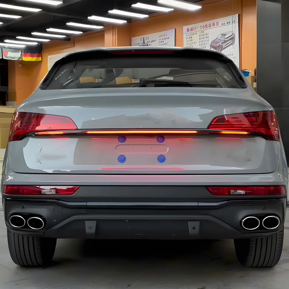For Audi Q5L 2021-2025 Auto Back Lamps Assembly Upgrade High Quality Startup Effect Tools Car LED Through Taillights Accessories - Image 3