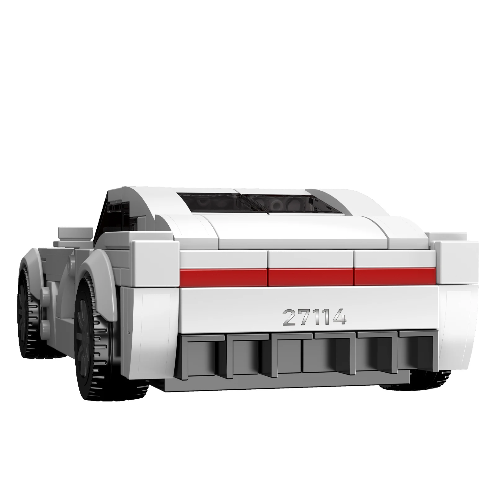 قالب الملك 27114 344 قطعة سلسلة سيارات صغيرة مشهورة مجموعة ألعاب مكعبات البناء الصغيرة