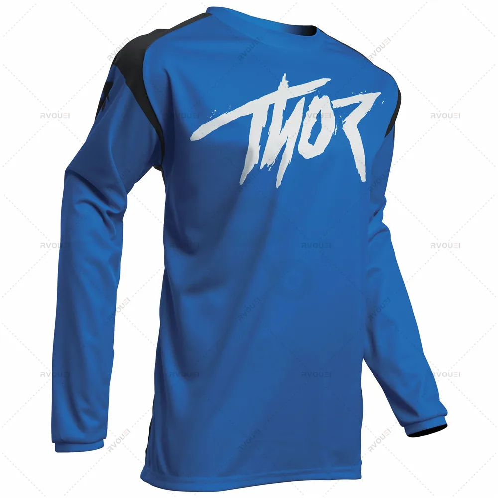 Motocross Jersey for Men, MTB, Downhill Jerseys, MX Cycling, Mountain Moto DH, Quick Dry Tshirt, New, 2025