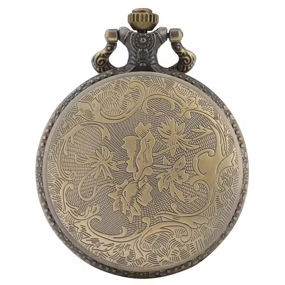 Старые модные аксессуары, уникальный подарок, часы чайного цвета с прозрачным покрытием, антикварные часы на цепочке, кварцевые винтажные карманные часы в стиле стимпанк