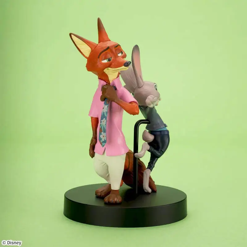 [정품] 재고 있음 세가 더 애니메이션 주토피아 주디 홉스 닉 와일드 ACT CUT 피규어 모델 수집가용 피규어 장난감 선물