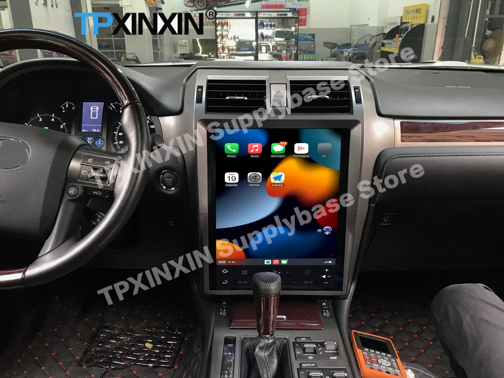 

Qualcomm Vertical Screen Android 13 Auto Stereo Receiver For Lexus GX400 GX460 2010~2016 GPS Navigation Recorder Head Unit