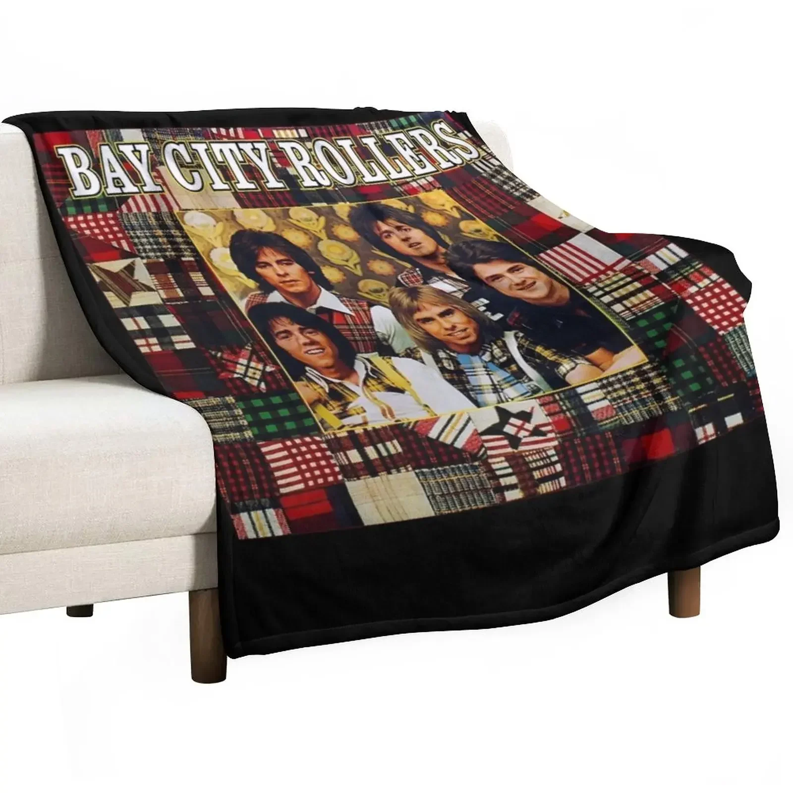 

Bay City Rollers Throw Blanket manga Loose Blankets