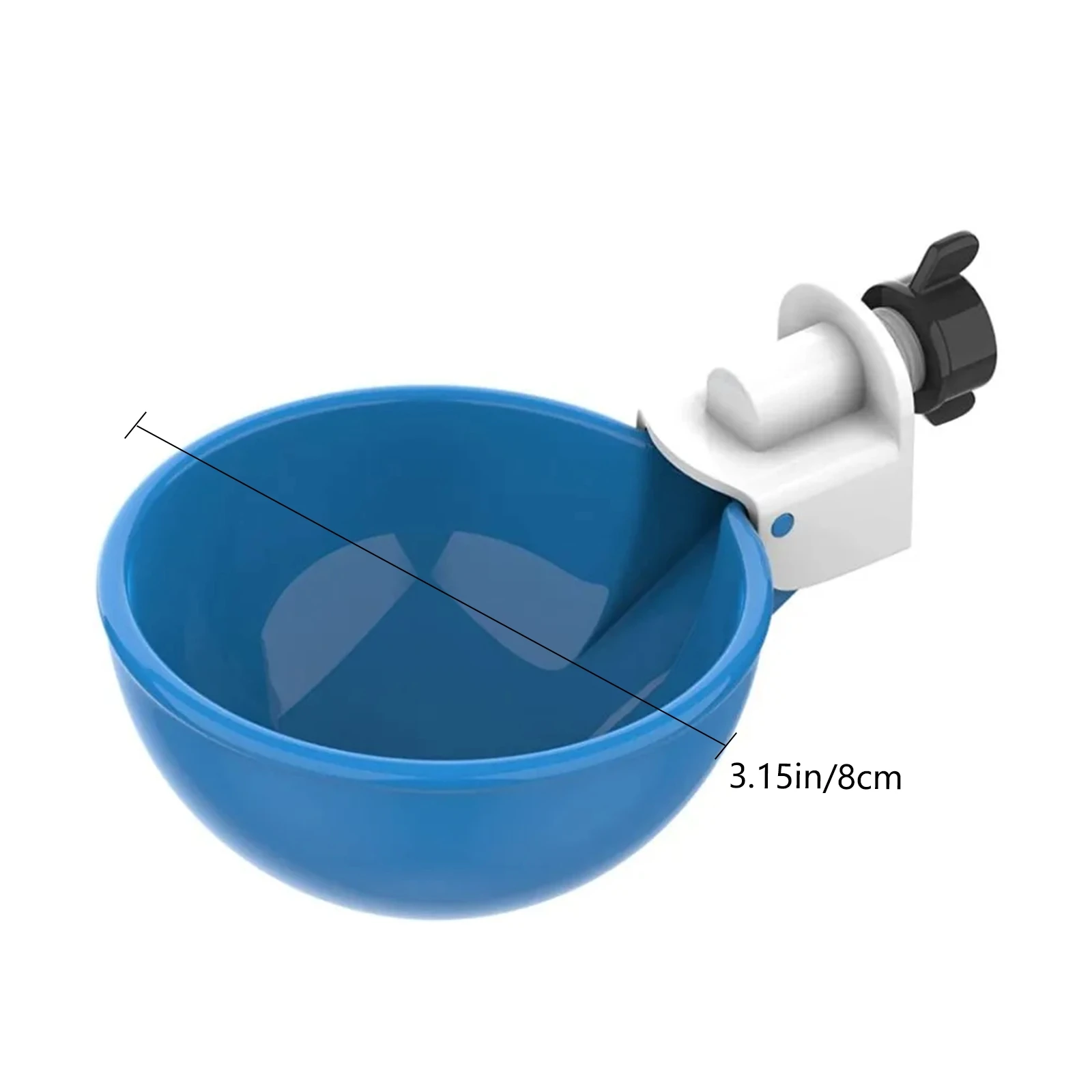 5PCS Poultry Kit Automatic Chicken Water Feeder Automatic Drinking Bowl Feeding Watering Supplie Chicken Waterer view 3