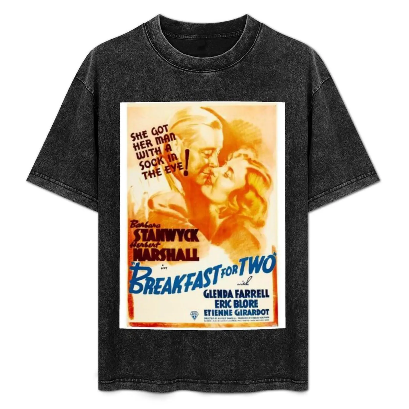 

Breakfast T-Shirt Large Size Breathable Tee