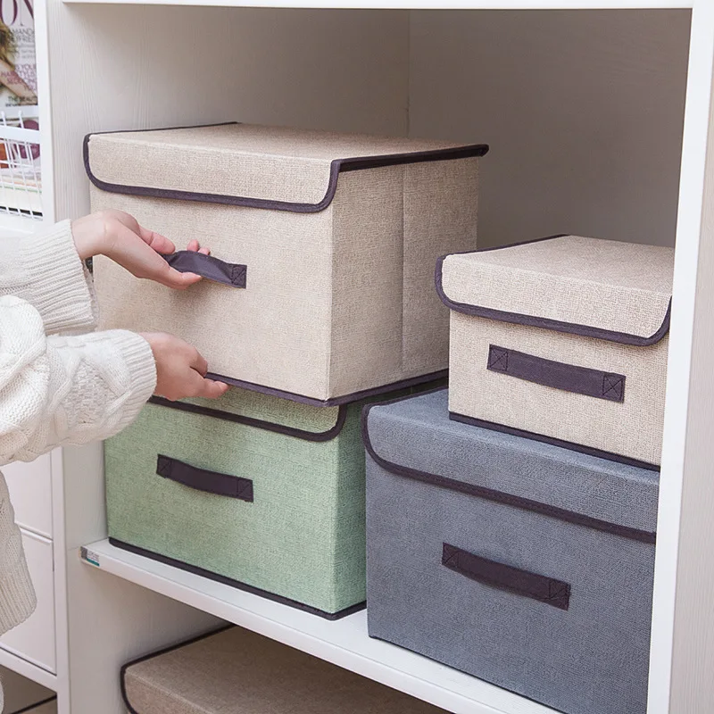 Organizzatori di stoccaggio pieghevoli vestiti coperta trapunta Organizer Box armadio di grande capacità maglione stoccaggio vestiti armadio