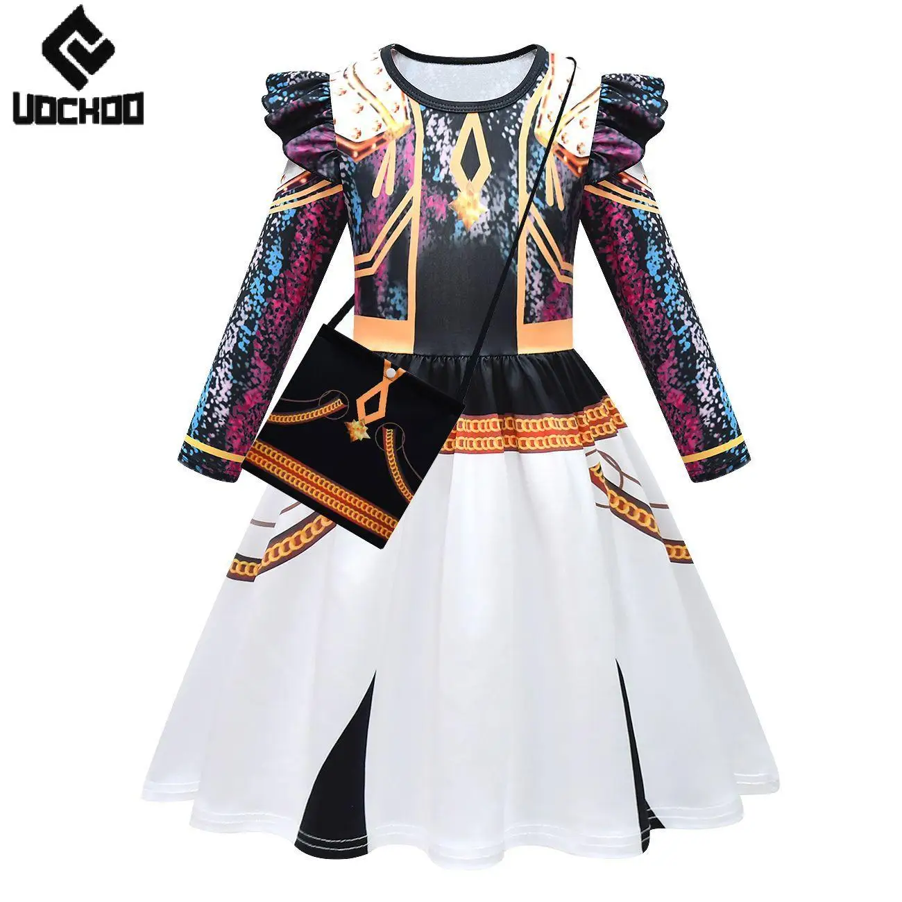 

Платье в стиле панк для девочек, костюм для косплея зои-репера, Kpop, платье охотника на демонов, детское платье на Хэллоуин, детский сценический наряд