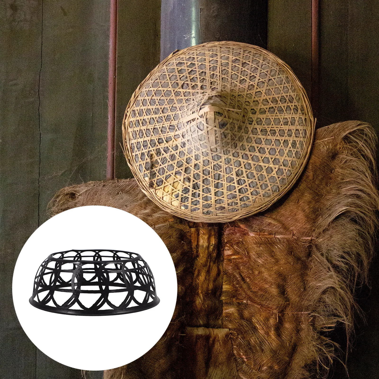 

Hard Plastic Safety Inner Ring Hat Insert to Keep Shape Fixture Support Work