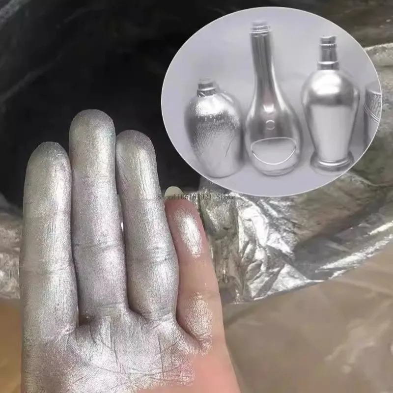 1kg Super Bright Aluminum Silver Powder Ultra-fine 3000 Mesh Water and Oil Compatible Paint Handicraft Buddha Statue Decoration view 2